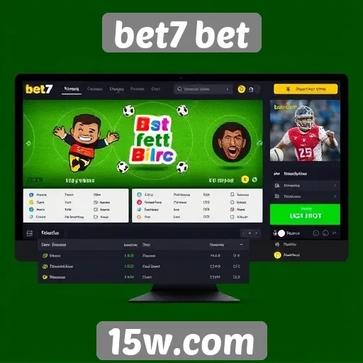 Interface do usuário do bet7 bet e sua navegação